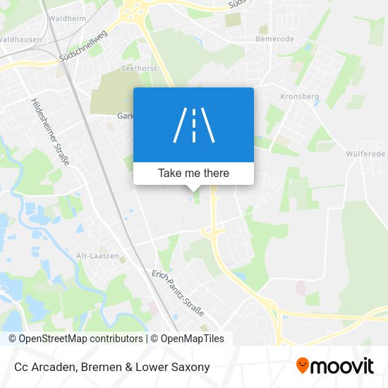 Cc Arcaden map