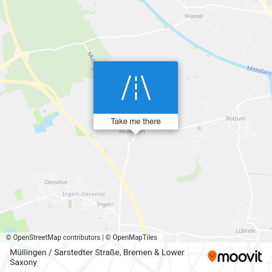 Müllingen / Sarstedter Straße map