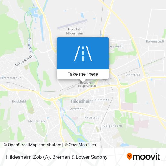 Hildesheim Zob (A) map