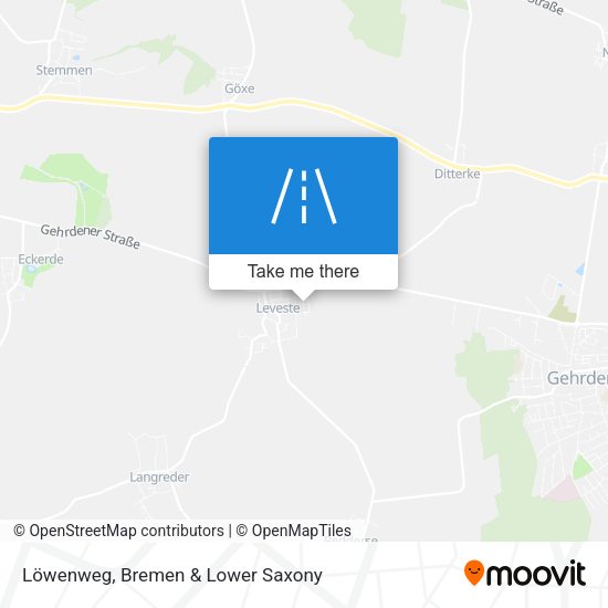 Löwenweg map