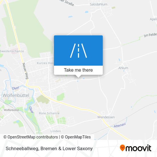 Schneeballweg map