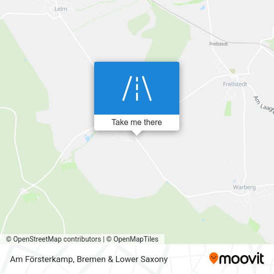 Am Försterkamp map