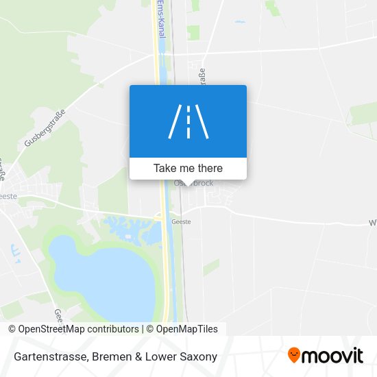 Gartenstrasse map