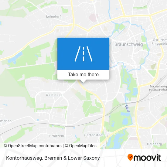 Карта Kontorhausweg