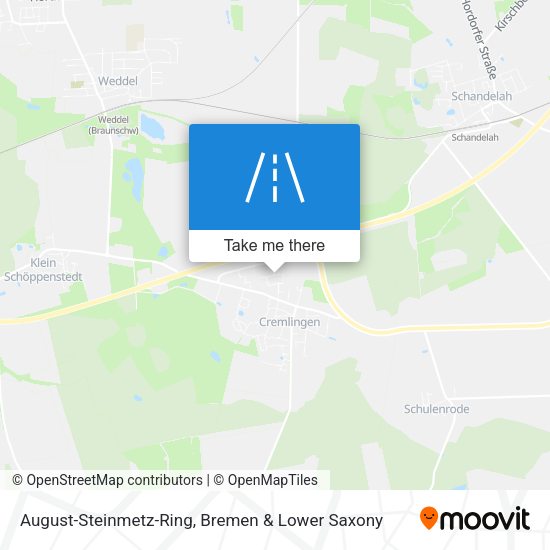 August-Steinmetz-Ring map