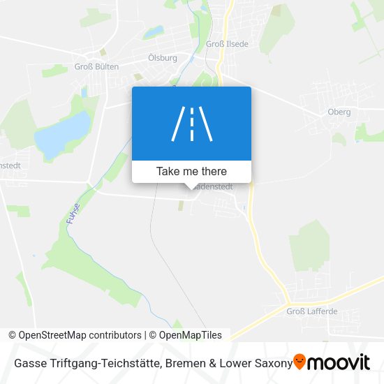 Gasse Triftgang-Teichstätte map