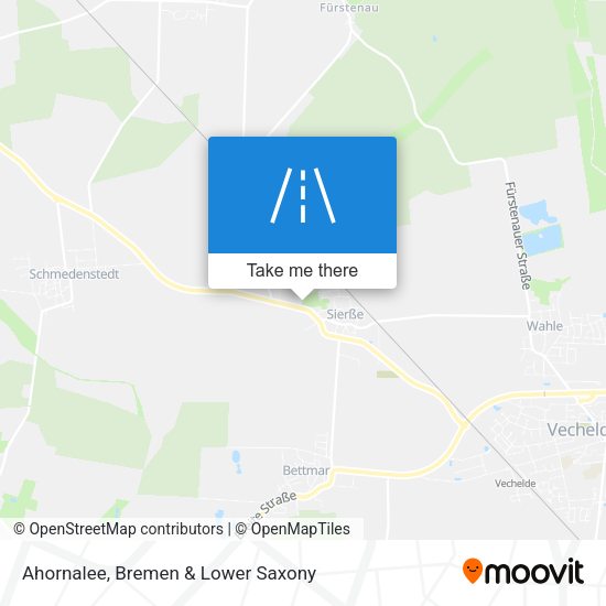 Ahornalee map