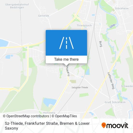 Sz-Thiede, Frankfurter Straße map