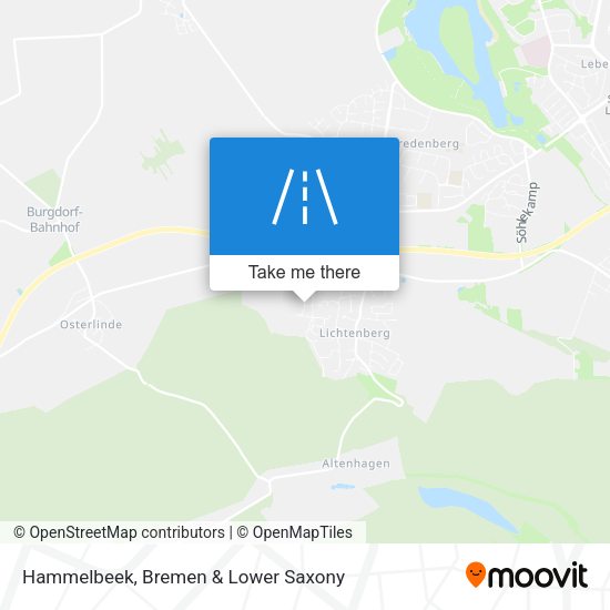 Hammelbeek map