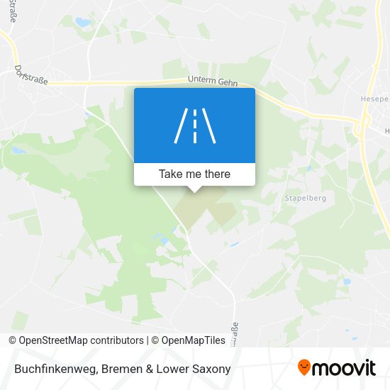 Buchfinkenweg map