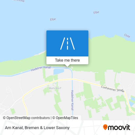 Am Kanal map