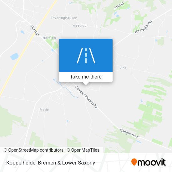 Koppelheide map