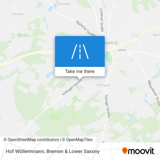 Hof Wöllermnann map