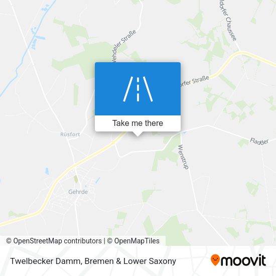 Twelbecker Damm map