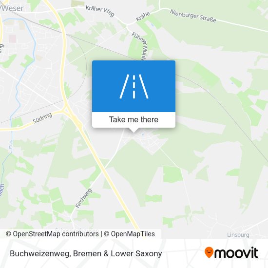 Buchweizenweg map
