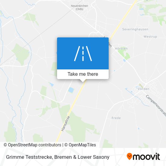 Grimme Teststrecke map