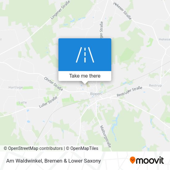 Am Waldwinkel map