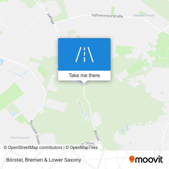 Börstel map