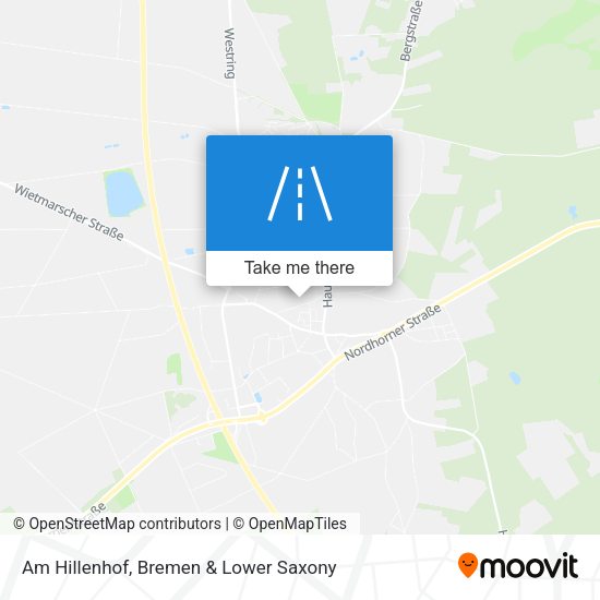 Am Hillenhof map