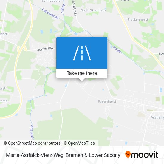 Marta-Astfalck-Vietz-Weg map