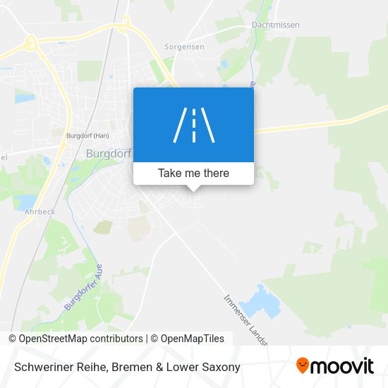 Schweriner Reihe map