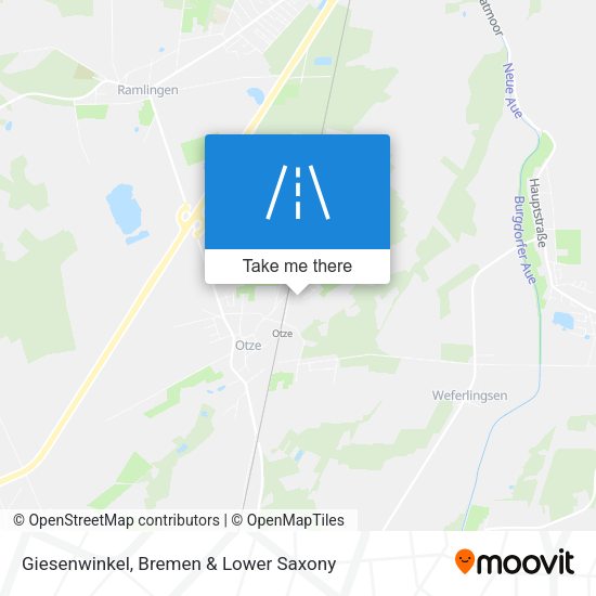 Giesenwinkel map