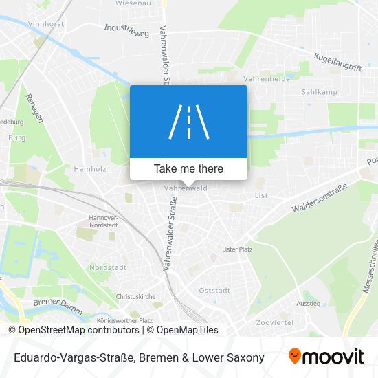 Eduardo-Vargas-Straße map