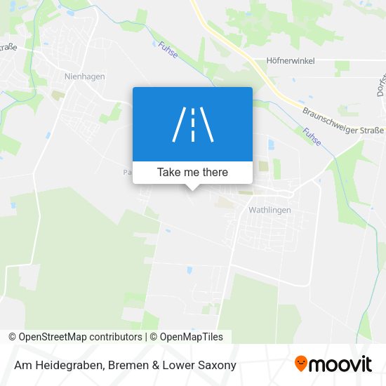 Am Heidegraben map
