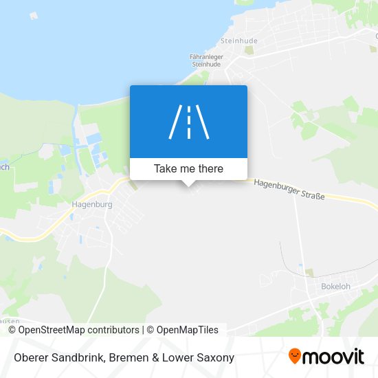 Oberer Sandbrink map
