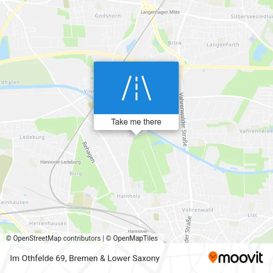 Im Othfelde 69 map