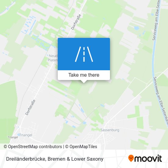 Dreiländerbrücke map