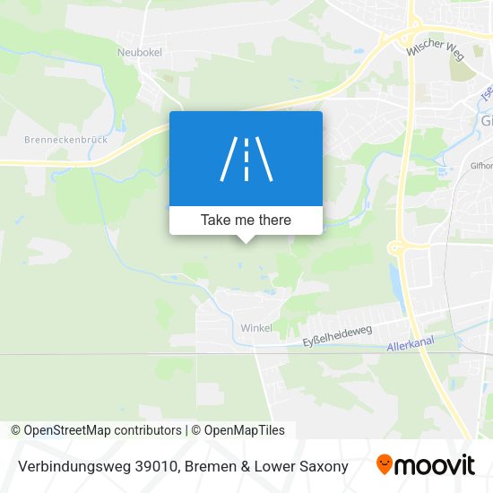 Verbindungsweg 39010 map
