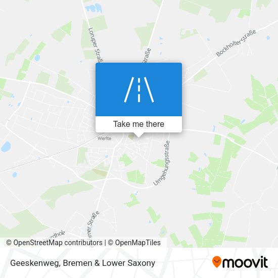 Geeskenweg map