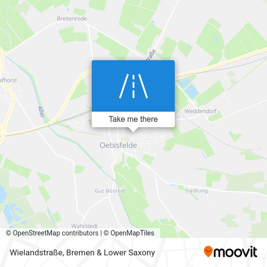 Wielandstraße map