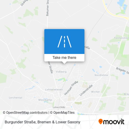 Burgunder Straße map