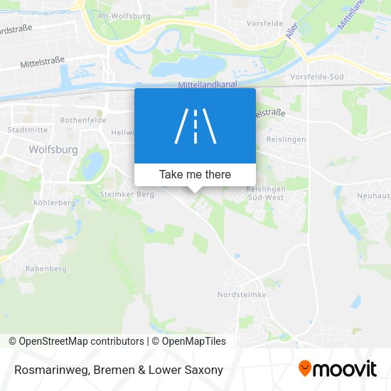 Rosmarinweg map
