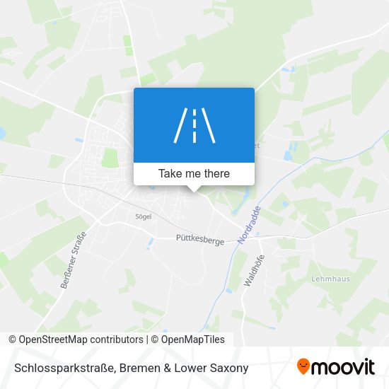 Schlossparkstraße map