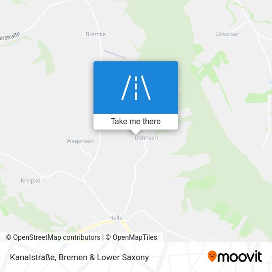 Kanalstraße map