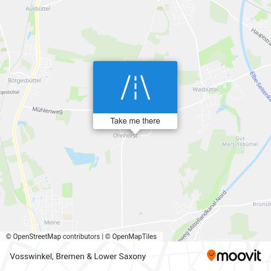 Vosswinkel map