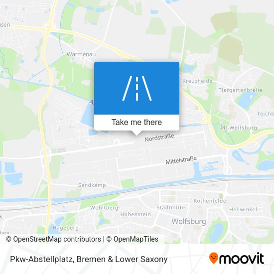 Pkw-Abstellplatz map