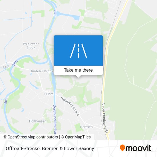 Offroad-Strecke map