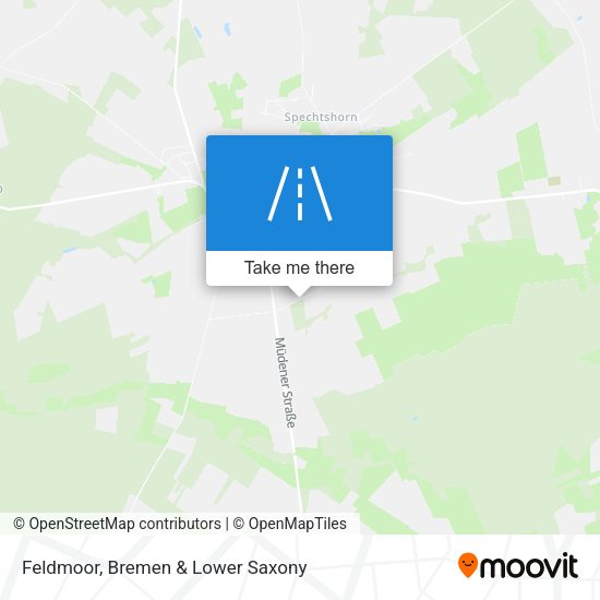 Feldmoor map