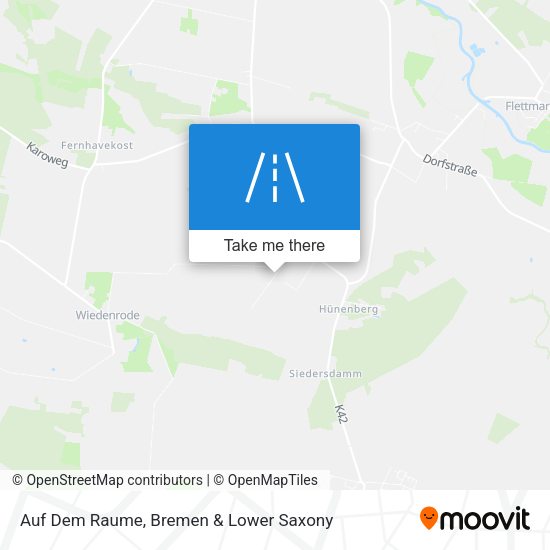 Auf Dem Raume map