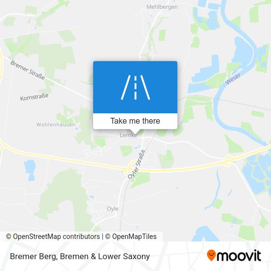 Bremer Berg map
