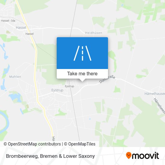 Brombeerweg map