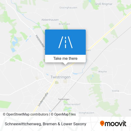 Schneewittchenweg map