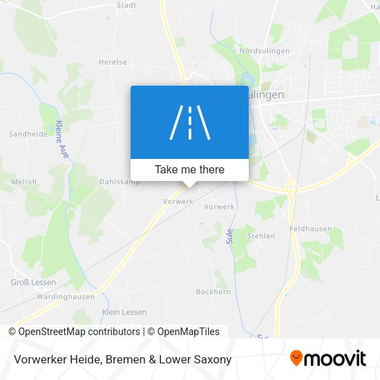 Vorwerker Heide map