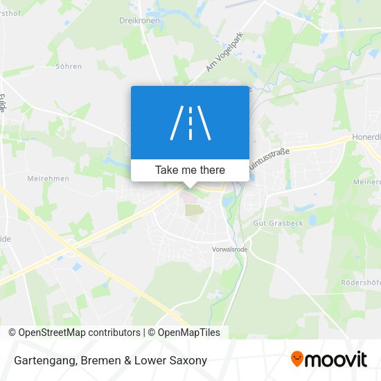 Gartengang map