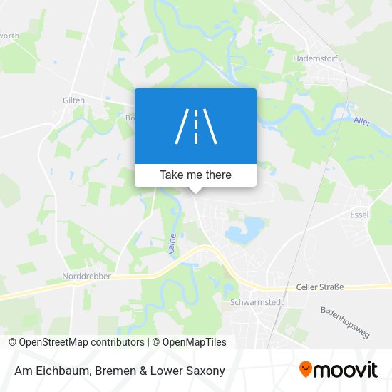 Am Eichbaum map