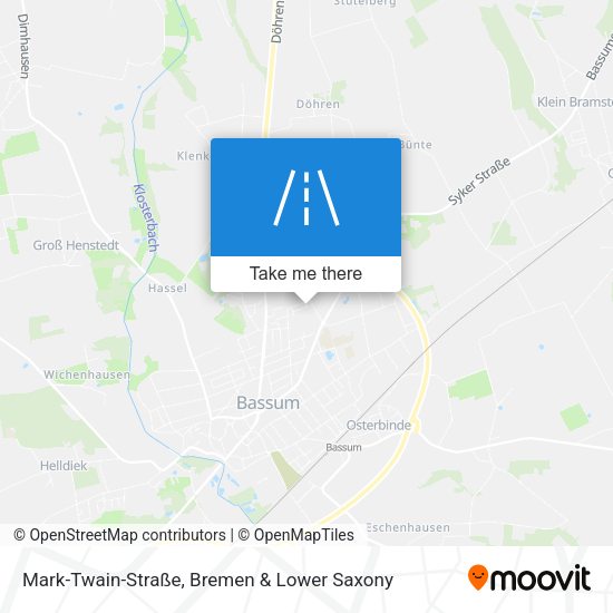 Mark-Twain-Straße map